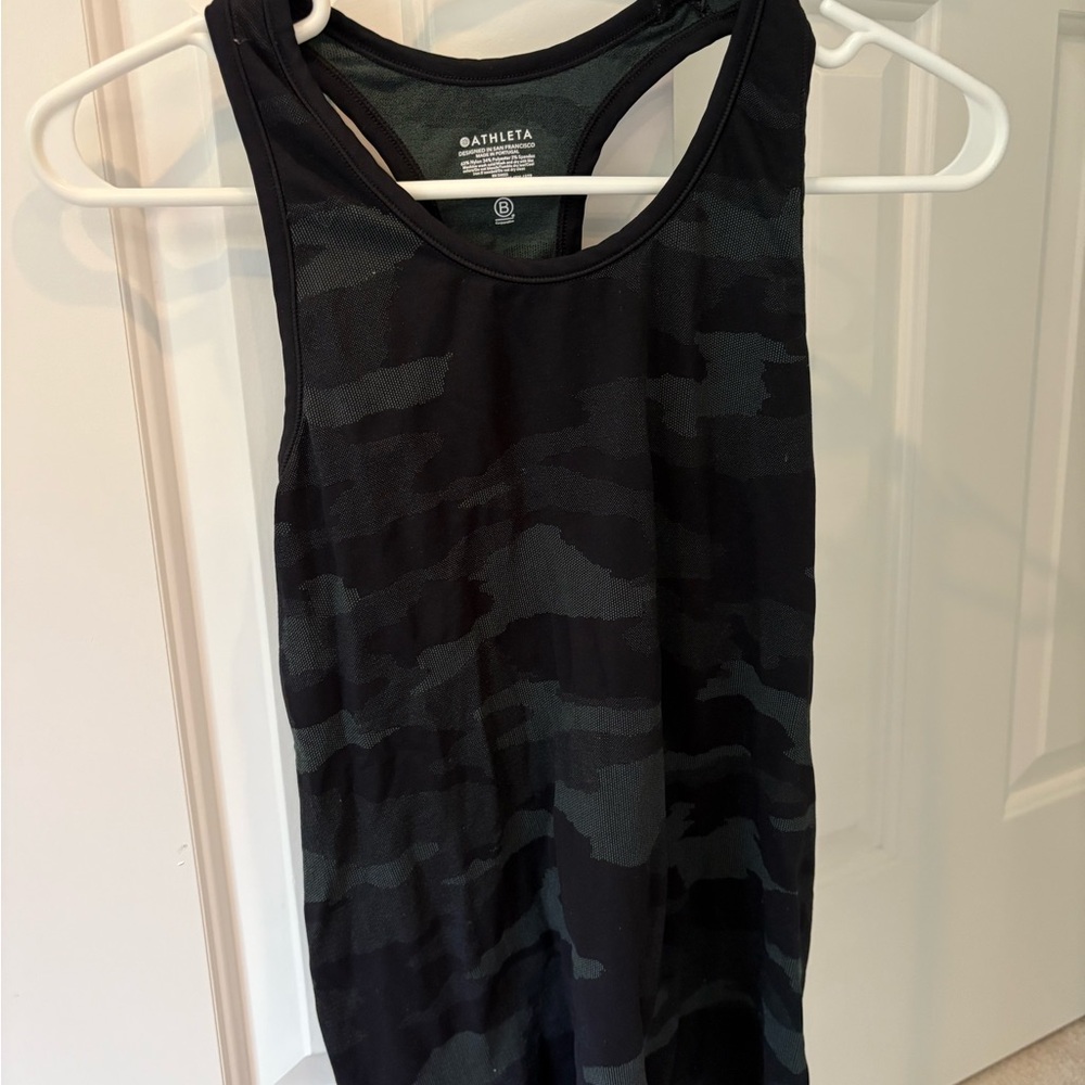 Athleta Charcoal Gray Tank Top
